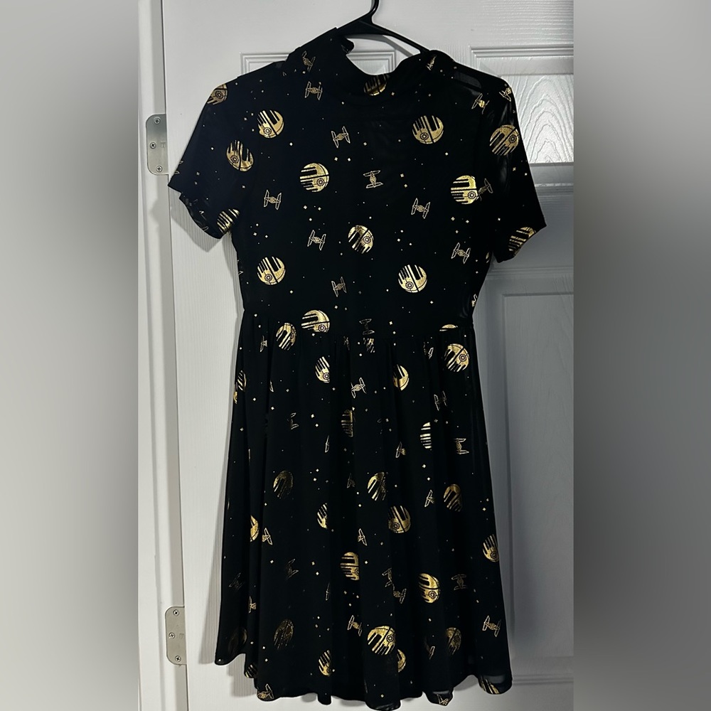 Star Wars babydoll mesh dress